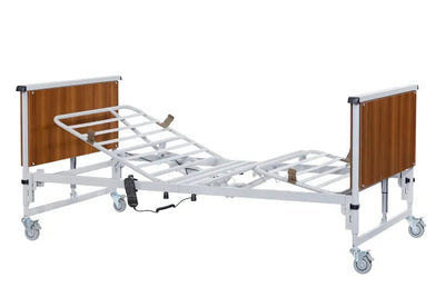 Portable Electric Home Care Bed + Rails - Light duty