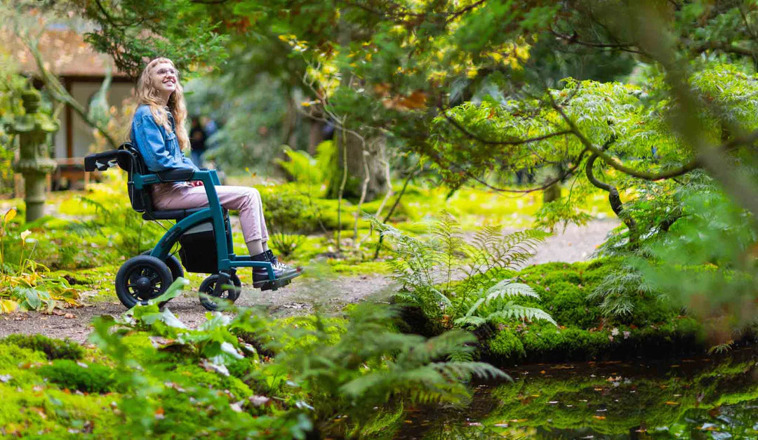Rollz Motion Performance - 2in1 Walking Frame Wheelchair