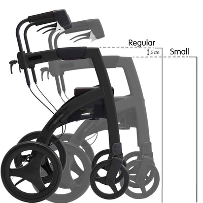 Rollz Motion - 2in1 Walking Frame Wheelchair