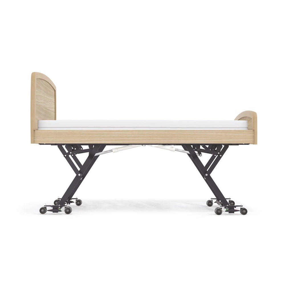 King Single, Skandi Lissa Oak, no Side Panels