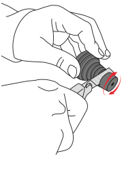 Grooved Mushroom Joystick Handle