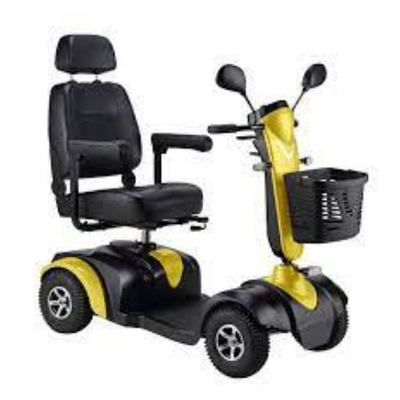 Merits 745 Plus 4 Wheel Mobility Scooter Central Coast Yellow Mobility Joy
