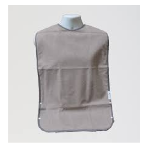 Grey Brolly Adult Tray Bib