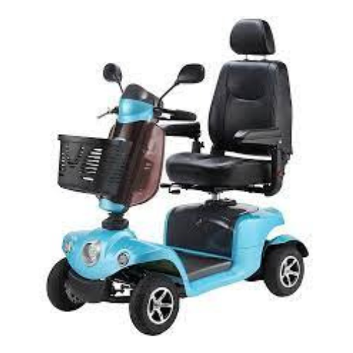Merits Fende 4-Wheel Mobility Scooter - Kite Blue - Central Coast - Mobility Joy