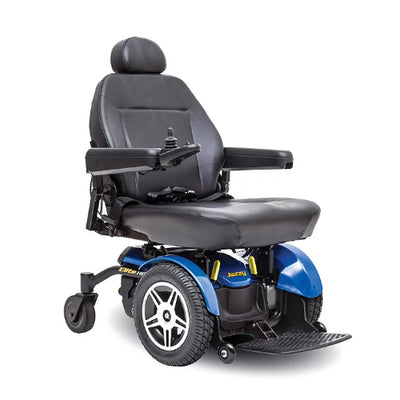 Pride Jazzy Elite HD Blue Power Chair - Bariatric Central Coast - Mobility Joy