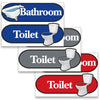 BetterLiving Orientation Signage Kit, Toilet and Bathroom Central Coast - Mobility Joy