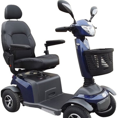 Pioneer 11 Dark Blue4 Wheel Mobility Scooter Sporty - Mobility Joy - Central Coast