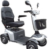 Pioneer 11 Silver 4 Wheel Mobility Scooter Sporty - Mobility Joy - Central Coast