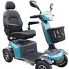 Pioneer 11 Blue 4 Wheel Mobility Scooter Sporty - Mobility Joy - Central Coast