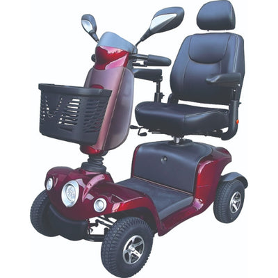 Merits Fende 4-Wheel Mobility Scooter - Bright Red - Central Coast - Mobility Joy