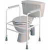 Homecraft Adjustable Height and Width Toilet Surround, Steel Central Coast Mobility Joy