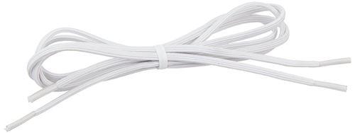 Tylastic Shoelaces, 3mm x 66cm, White, 4 Pair/pack