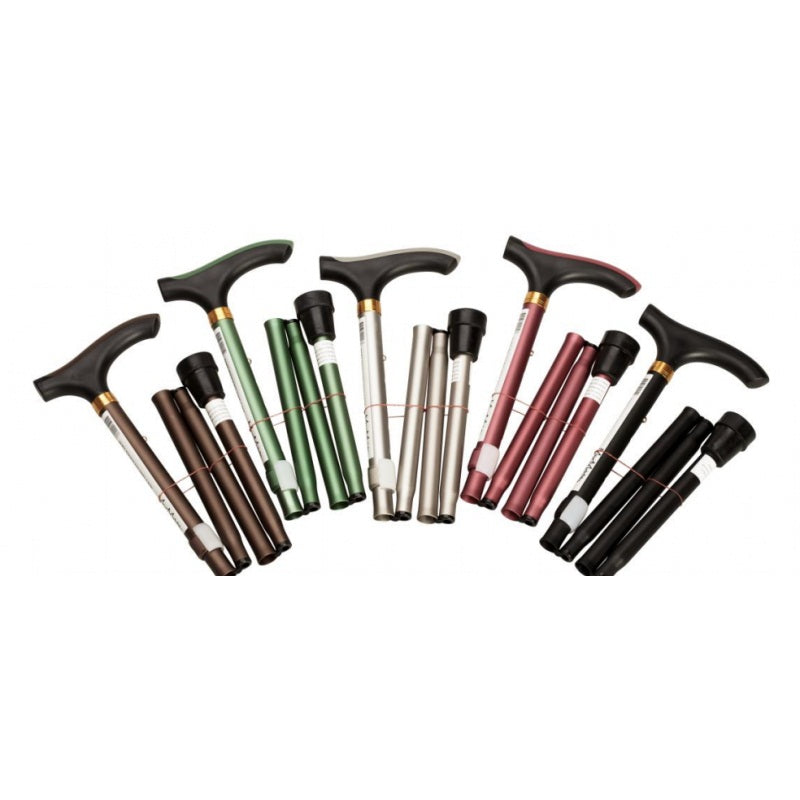Max Mobility Alpha WC-FLH Folding Cane Central Coast - Mobility Joy