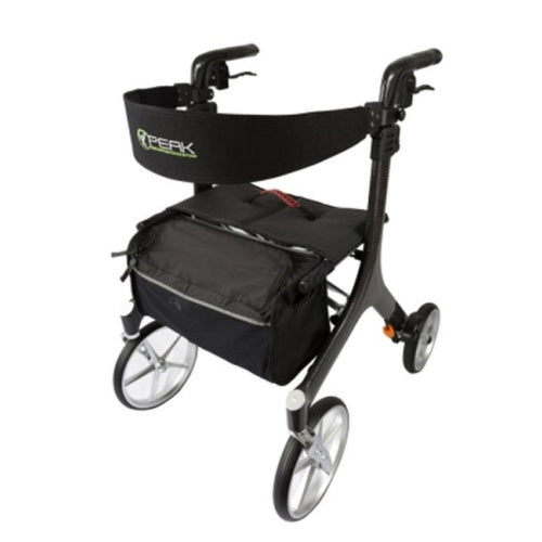 The Peak Ellipse Super Lite Carbon Fibre Folding Rollator Central Coast - Mobility Joy