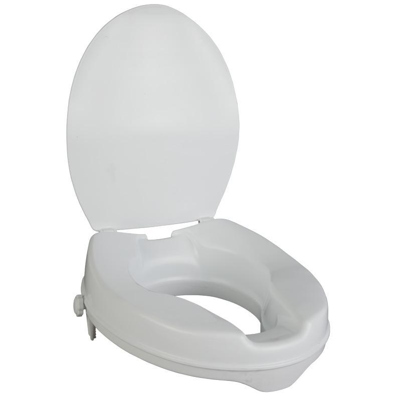 BetterLiving Fixed Height Raised Toilet Seat with Lid Central Coast - Mobility Joy
